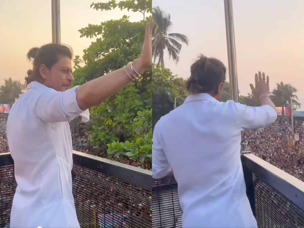 From Mannat with love: SRK's Eid tradition continues to delight fans