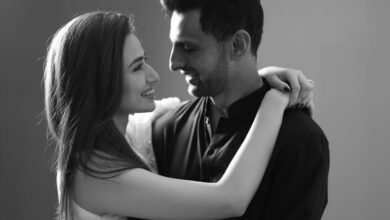 Shoaib Malik and Sana Javed celebrate their first Eid together