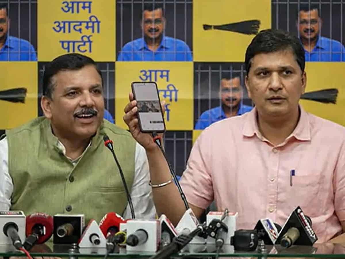 BJP using ED, CBI to 'break our ministers and MLAs': AAP