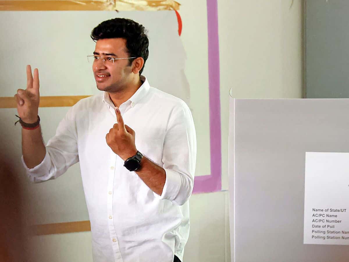 Tejasvi Surya casting vote