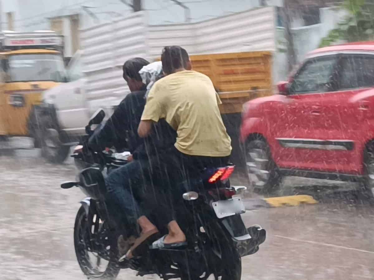 IMD Hyderabad forecasts rainfall, hailstorms in Telangana