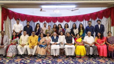 Narasimha Rao’s family members meet PM Modi