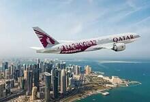 A Qatar Airways flight