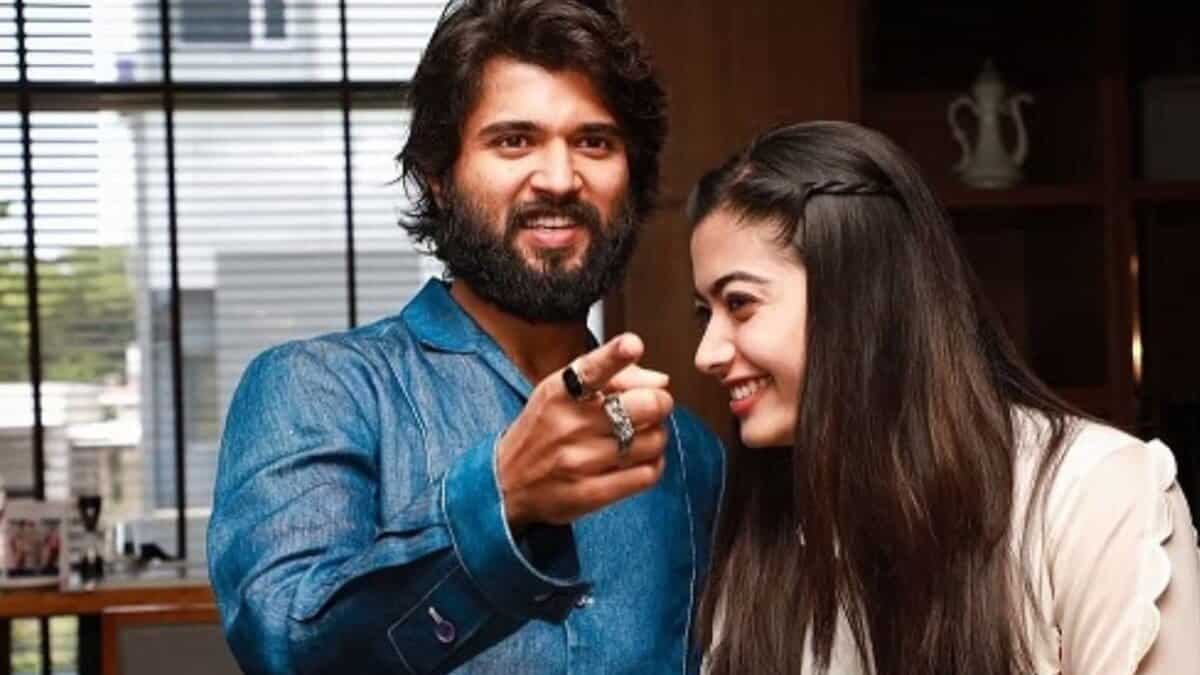 Vijay Deverakonda and Rashmika Mandanna