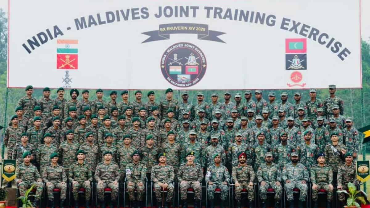 Exercise Ekuverin begins in Kerala as India and Maldives start two-week joint training