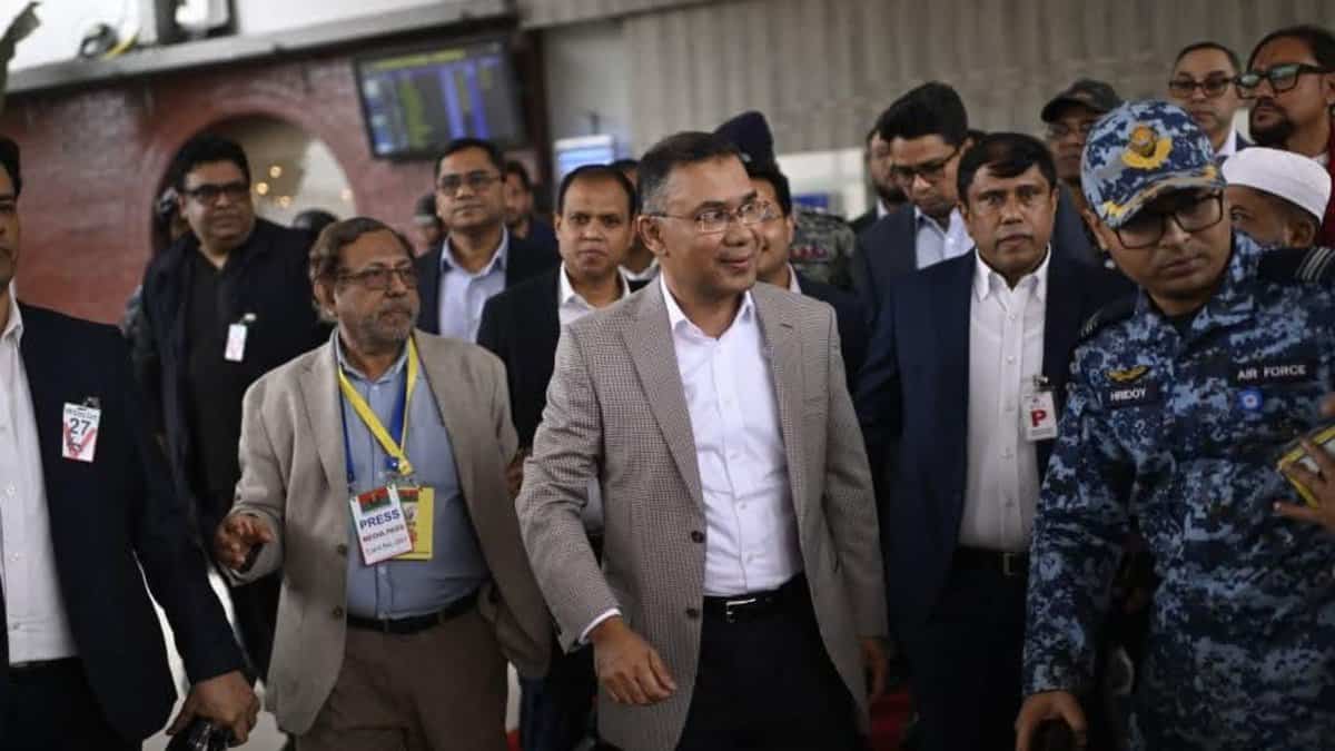 Acting chairman of Bangladesh Nationalist Party, Tarique Rahman returns to Bangladesh