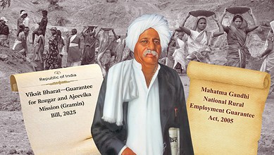 The very genesis of MGNREGA lies with VS Page