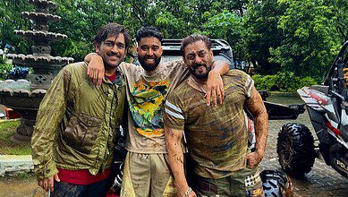 MS Dhoni, AP Dhillon and Salman Khan