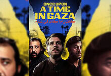 A poster of the film "Once Upon A Time in Gaza"