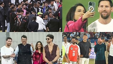 Messi tour of india GOAT