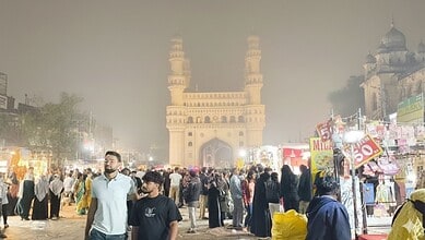 Fog blankets Hyderabad on New Year’s Day; IMD says conditions will persist