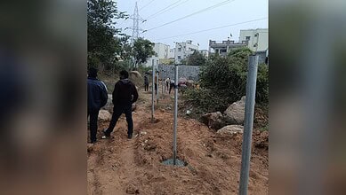 HYDRAA protects 12 acres of govt land in Gandipet