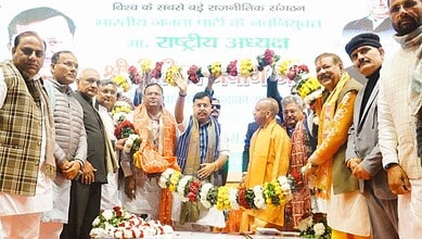 Nitin Nabin makes his maiden visit to Uttar Pradesh as BJP national president