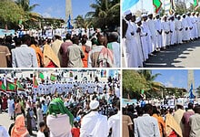 People protest in Somalia against Israel's recognition of Somaliland