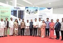 Telangana CM Revanth Reddy poses with Suzen Medicare founders.