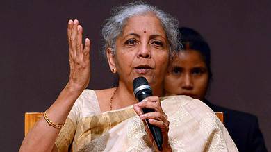 Finance Minister Nirmala Sitharaman