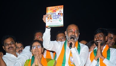 Bandi Sanjay alleges Congress plans to raise house tax after municipal polls