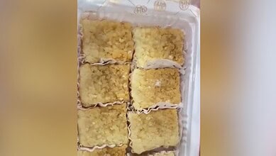 Videos showing mold infested sweets at Haldiram's Attapur outlet