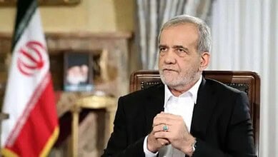 Iran's President Masoud Pezeshkian