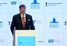 US official speaking at India-US dialogue on growth and diplomacy.