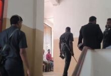 Bomb squad at the Warangal District Court