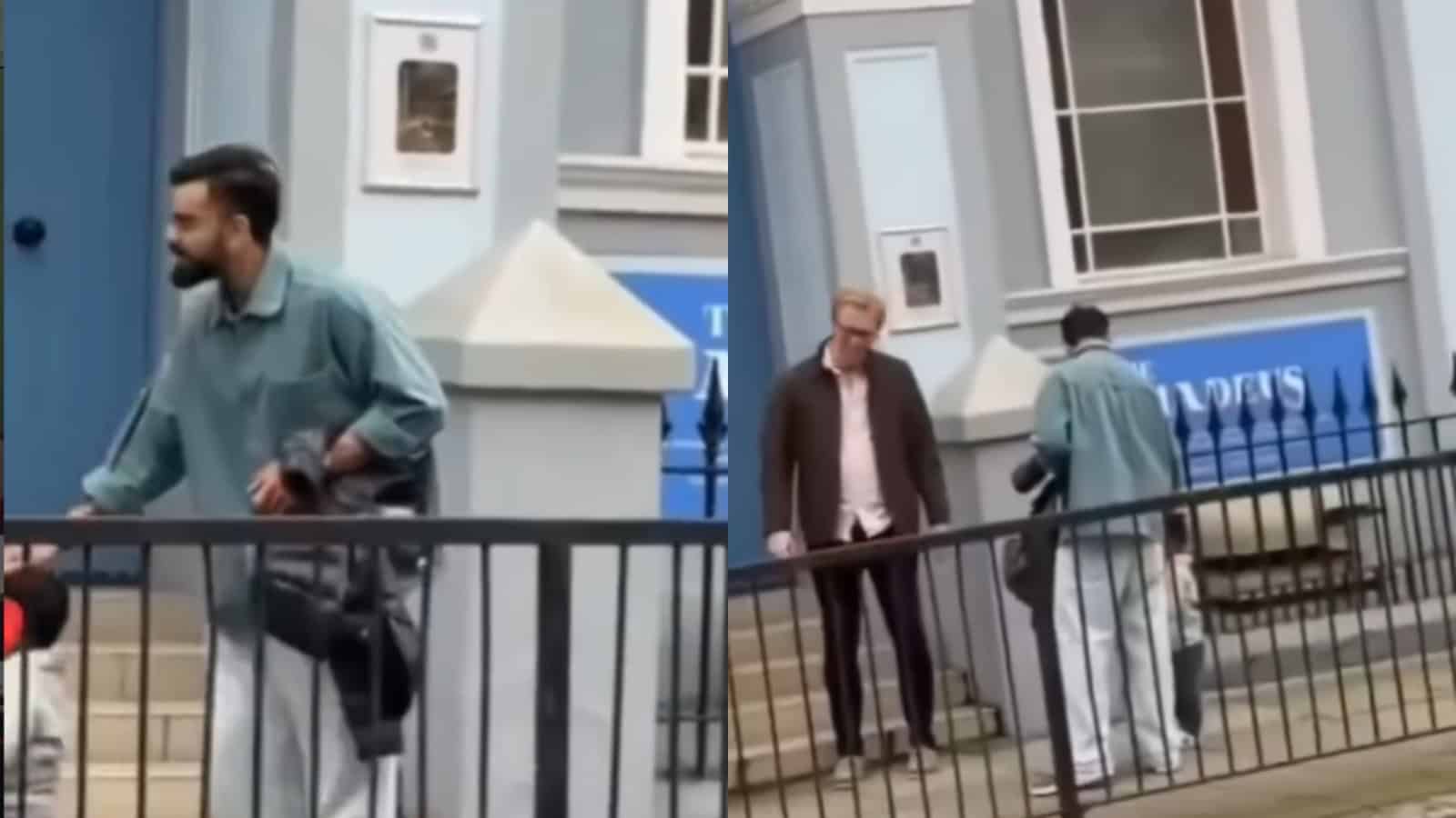 Virat Kohli with son Akaay