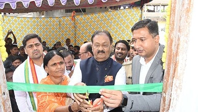 Indiramma Houses inaugurated in Adilabad