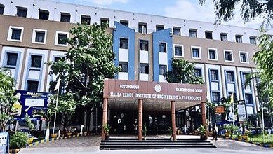 Kalla Reddy Institute of Engineering & Technology building exterior in Hyderabad.