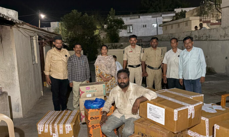 Karimnagar: Medicines worth Rs 5.51L seized from illegal shop