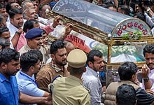 Former PM Deve Gowda’s wife Chennamma laid to rest with state honours