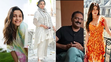 Group of four diverse individuals, two women and two men, in casual and stylish attire.