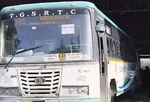 An RTC bus ran over a mechanic in Jeedimetla