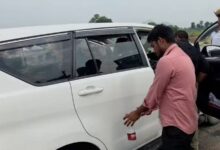 Dornakal MLA escapes car fire after power bank explodes