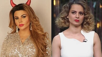 Rakhi Sawant and Kangana Ranaut