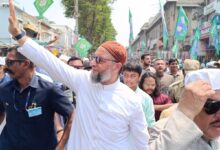 Asaduddin Owaisi files nomination for Hyderabad LS seat