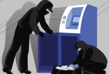 The Falaknuma police patrolling car personnel prevented an ATM robbery in the intervening hours of Sunday at Shamsheergunj.