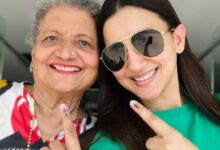 Gauahar Khan finally gets to vote after facing 'difficulties' at Mumbai polling booth