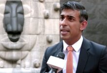 Rishi Sunak warns of 'toxic' culture in UK politics amid threats to MPs