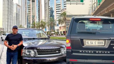 Video: Businessman parks Kerala-registered Range Rover outside Burj Khalifa