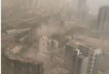 Mumbai dust storm