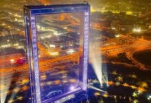 The iconic Dubai Frame