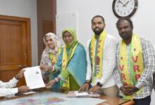 Dr Lubna filed her nomination on behalf of Vidyarthula Rajakiya Party on Thursday.