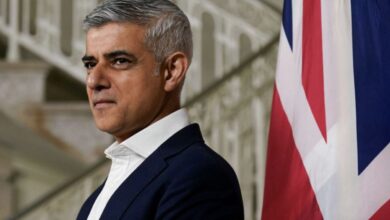 London Mayor Sadiq Khan