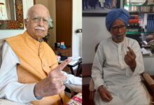 LK Advani, Manmohan Singh