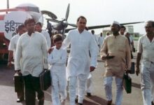 Rahul gandhi with his father