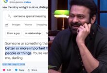 Prabhas shakes India with Insta story, Google goes gaga too