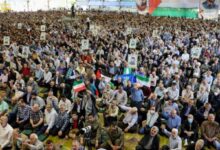 Rallies held in Iran to support last week's retaliatory strikes against Israel