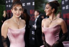 Kiara Advani dazzles in pink-black corset gown at Cannes Women in Cinema Gala dinner
