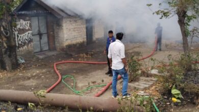_fire unit extinguished the fire in Nainital