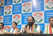 Kasoju Shankaramma, mother of Telangana martyr Kasoju Srikanth Chari leaves BRS, joins Congress.